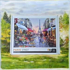 Paris Street Puzzle 1000 Pieces Size 70x50 CM